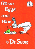 Seuss, Green Eggs and Ham (1960): cover