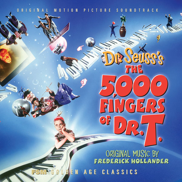 5,000 Fingers of Dr. T: FSM 3-CD soundtrack (cover)