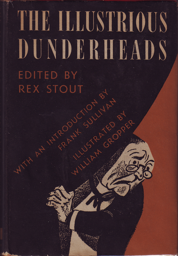 William Gropper, cover for The Illustrious Dunderheads (1942)