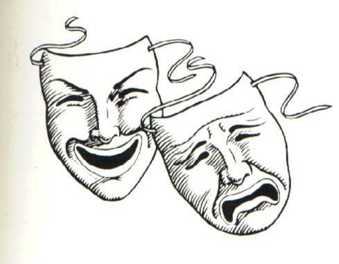 Comedy and Tragedy Masks