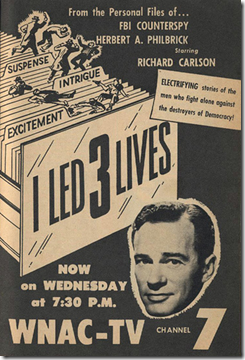 I Led 3 Lives (advert for TV program)