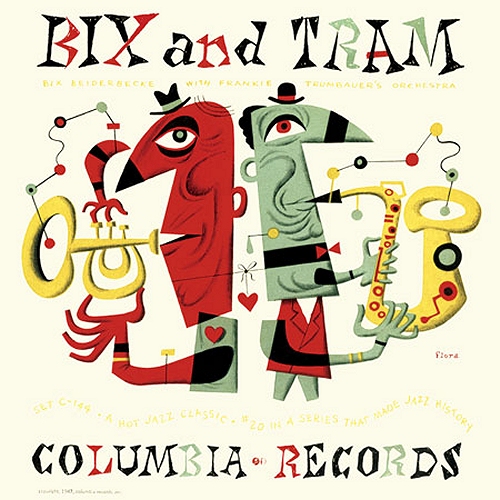 Bix and Tram (art by James Flora)