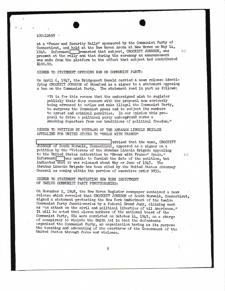 Crockett Johnson's FBI file, page 14