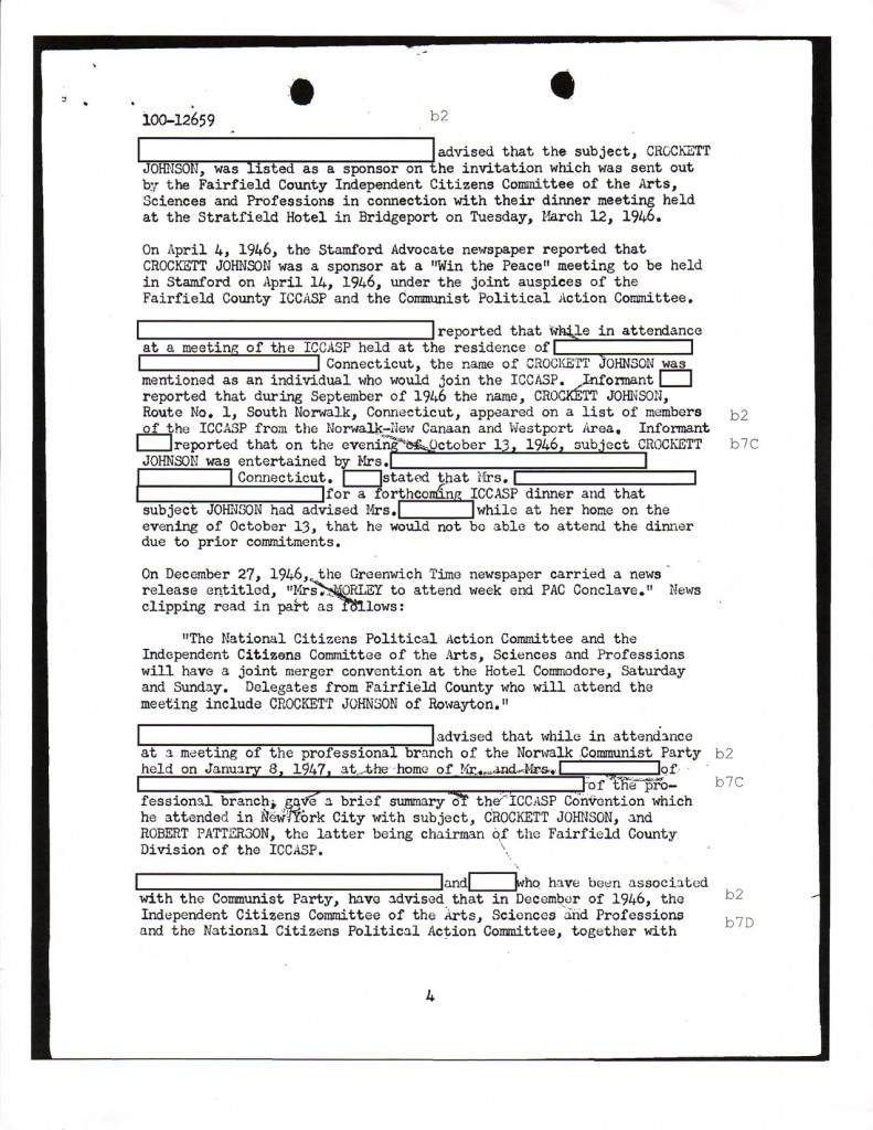 Crockett Johnson's FBI file, page 12