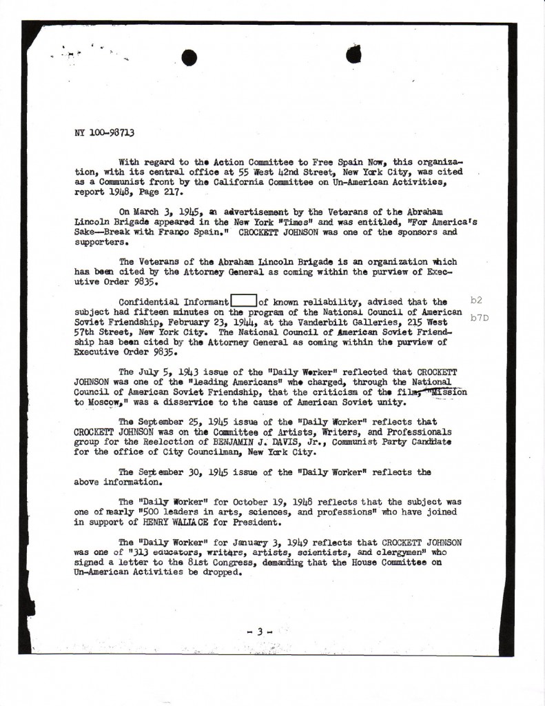 Crockett Johnson's FBI file, page 4