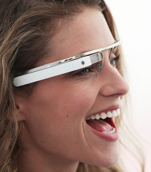 Google's Project Glass (photo from Google)