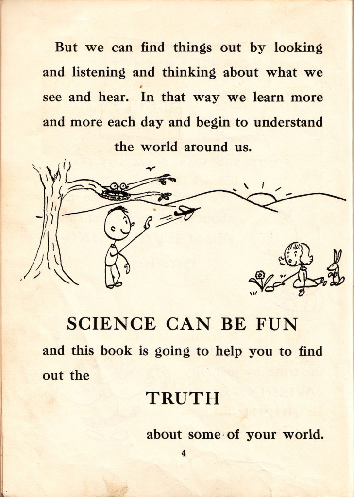 Munro Leaf, Science Can Be Fun (1958): page 4