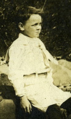 David Johnson Leisk (Crockett Johnson) in an undated photo (c. 1916?)