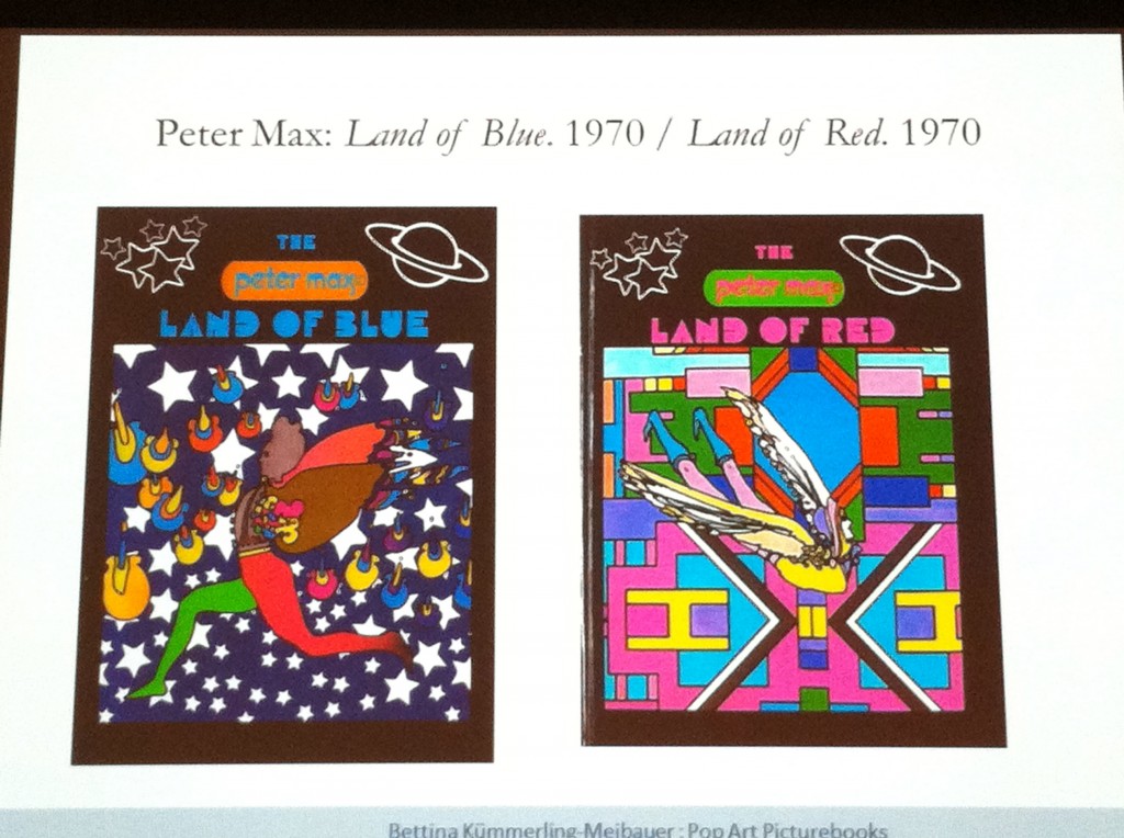 Peter Max, The Land of Blue (1970) and The Land of Red (1970)