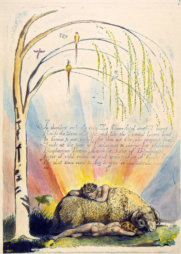 William Blake, America A Prophecy