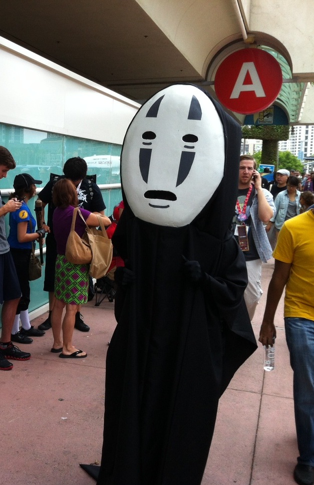 No Face (from Miyazaki's Spirited Away)
