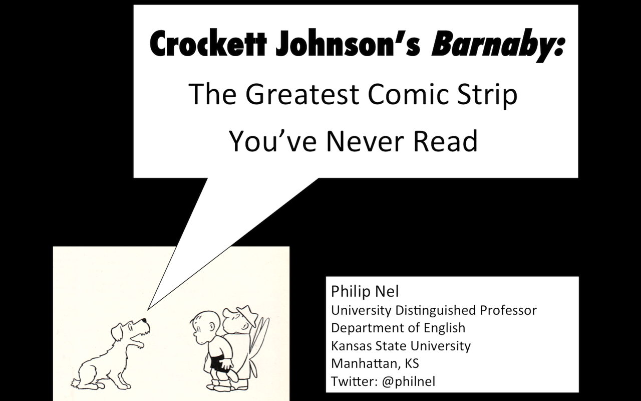 Crockett Johnson's Barnaby: The Greatest Comic Strip You've Never Read