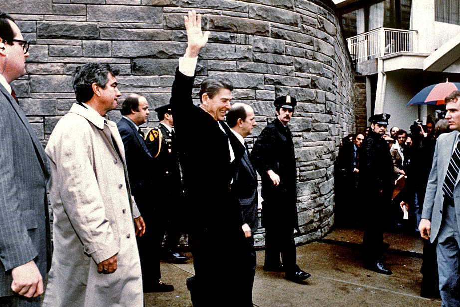 The attempted assassination of President Ronald Reagan on March 30, 1981