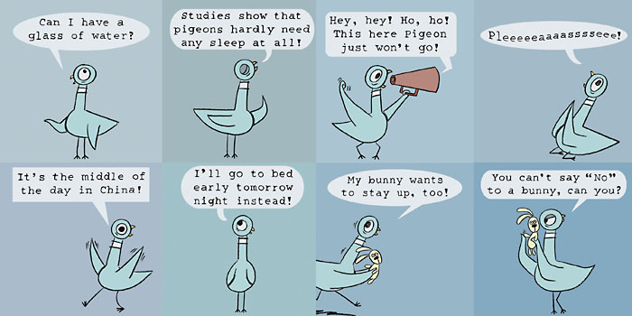 Mo Willems, Don’t Let the Pigeon Stay Up Late