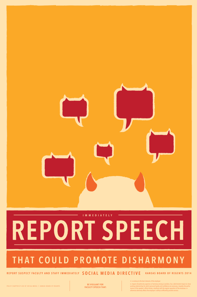 Report Speech That Could Promote Disharmony