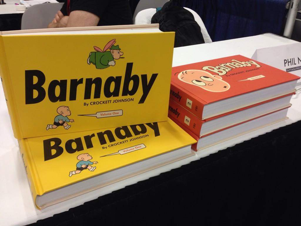 Barnaby Volumes One and Two, at Comic-Con!