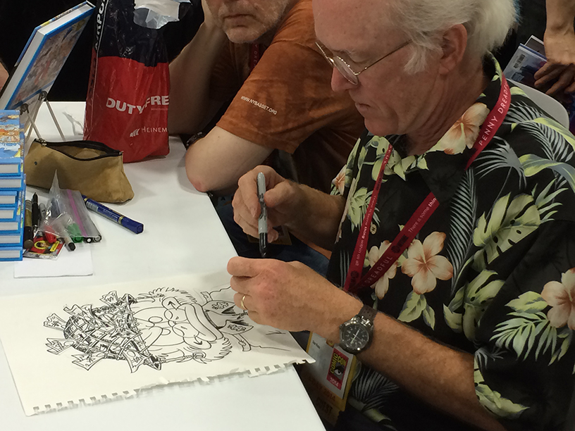 Don Rosa draws Scrooge McDuck, continued yet again...