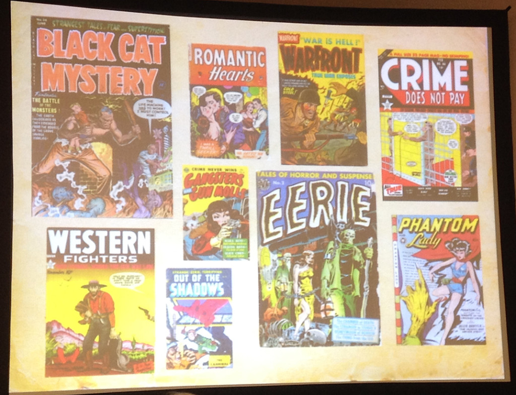 Some comics Wertham didn't like.