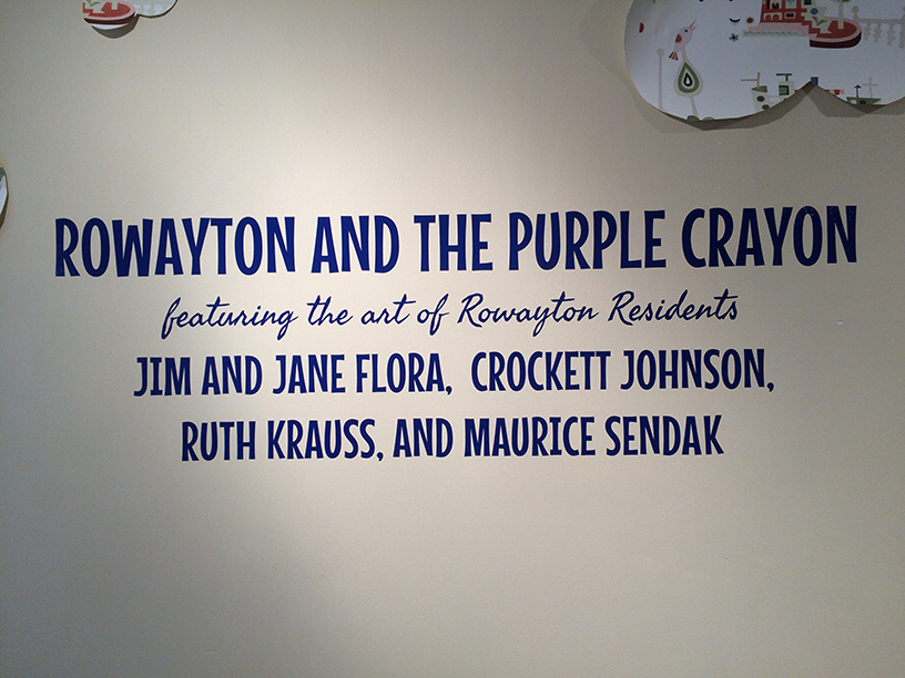 Rowayton and the Purple Crayon, Rowayton Historical Society, 2014