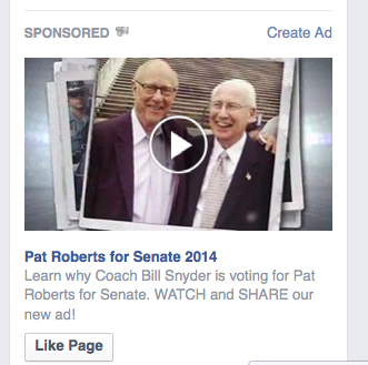 Facebook: Coach Snyder & Pat Roberts (1)