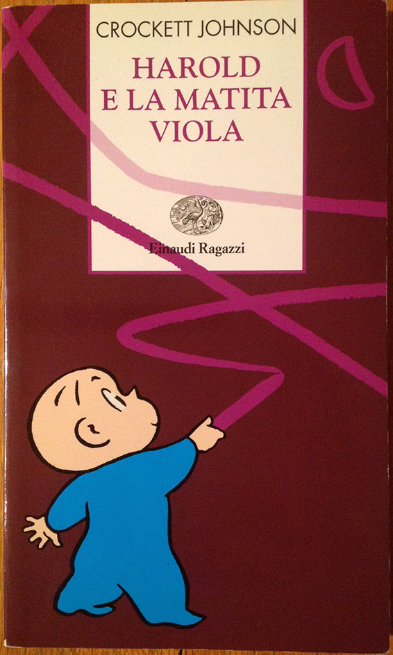Harold and the Purple Crayon (Italian edition, 2000)