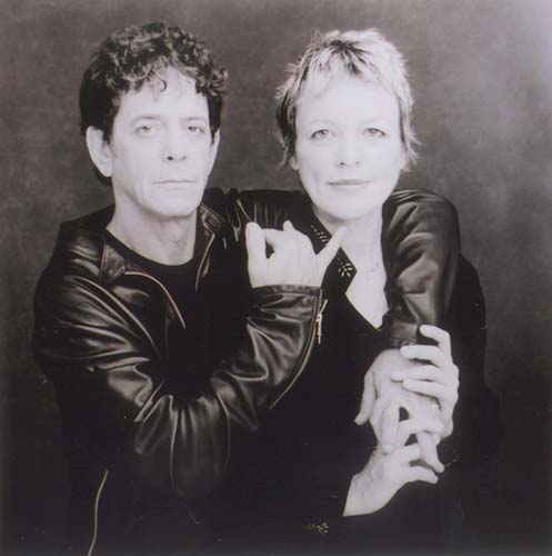 Lou Reed and Laurie Anderson. Photo by Timothy Greenfield-Sanders