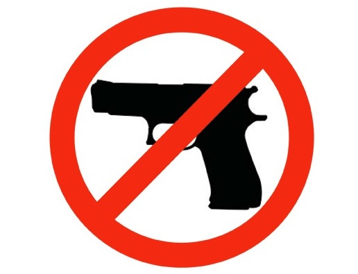 No guns (sign)