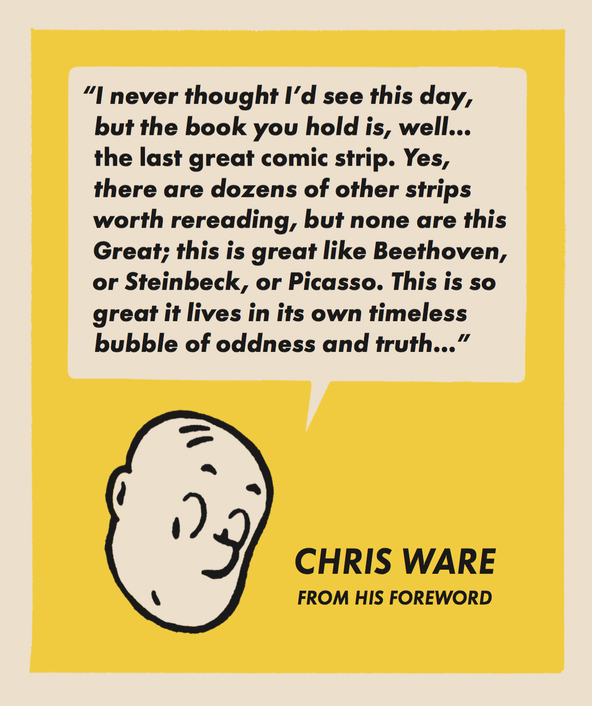 Johnson, Barnaby Vol. 1: Chris Ware blurb