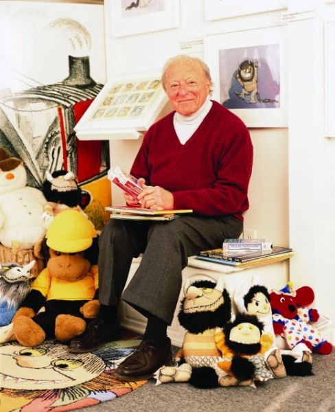 Mort Schindel with Wild Things (photo: Scholastic)