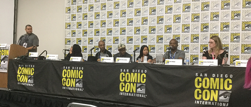 Diversity in Comics panel