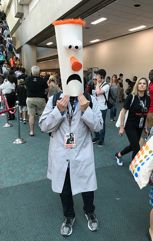 cosplayer (Beaker): Comic-Con 2017