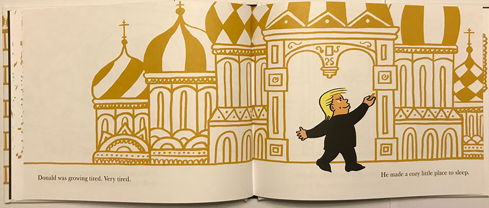 P. Shauers, Donald and the Golden Crayon: St. Basil's Cathedral